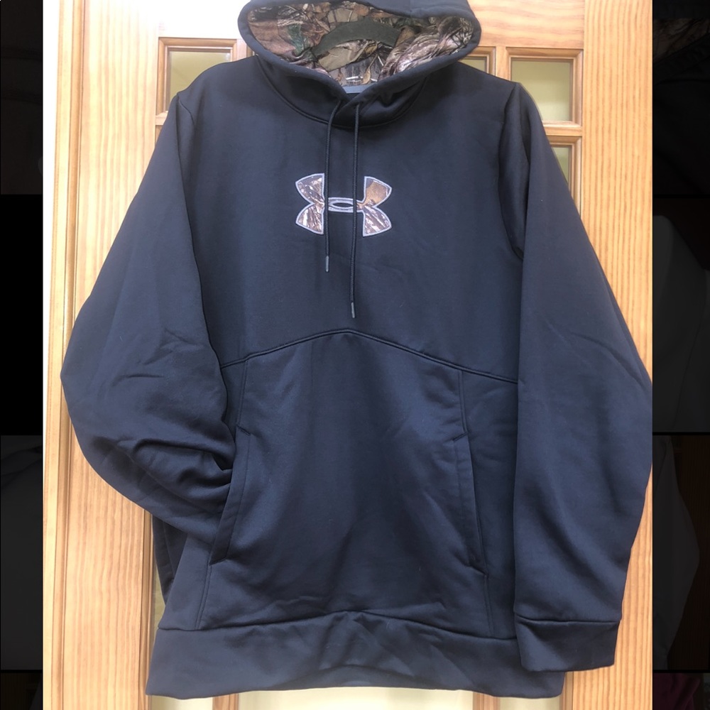 Men’s UA Black and Camo Hoodie
